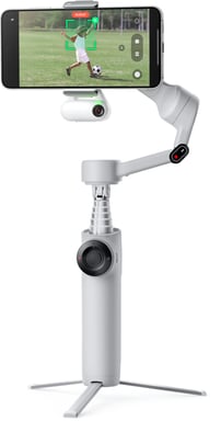 Insta360 Flow 2 AI Tracker Bundle Estabilizador de cámara de smartphone Gris claro