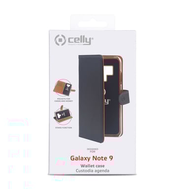 Celly Wally funda para teléfono móvil 16,3 cm (6.4'') Negro