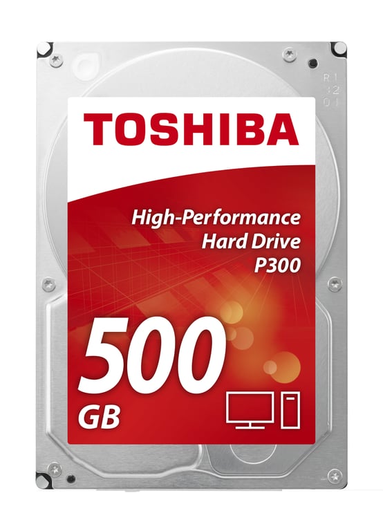 Toshiba P300 500GB disque dur 500 Go 7200 trmin 64 Mo 3.5 Série ATA III Neuf