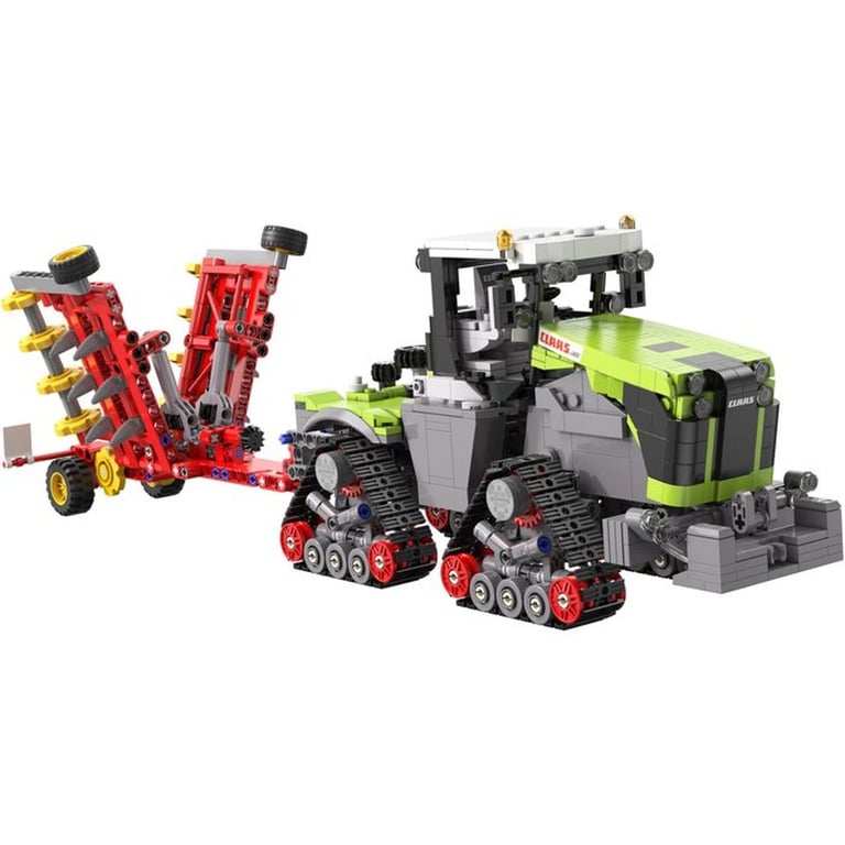 CADA Master Jeu de construction Tracteur agricole Claas Xerion 5000 Échelle 1:32 1336 pièces Dès - vue 3