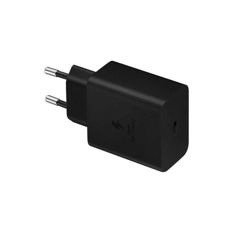 Chargeur Secteur 45W Ultra Rapide USB C (avec câble) coloris Noir SAMSUNG  EP-T4510XBEGEU