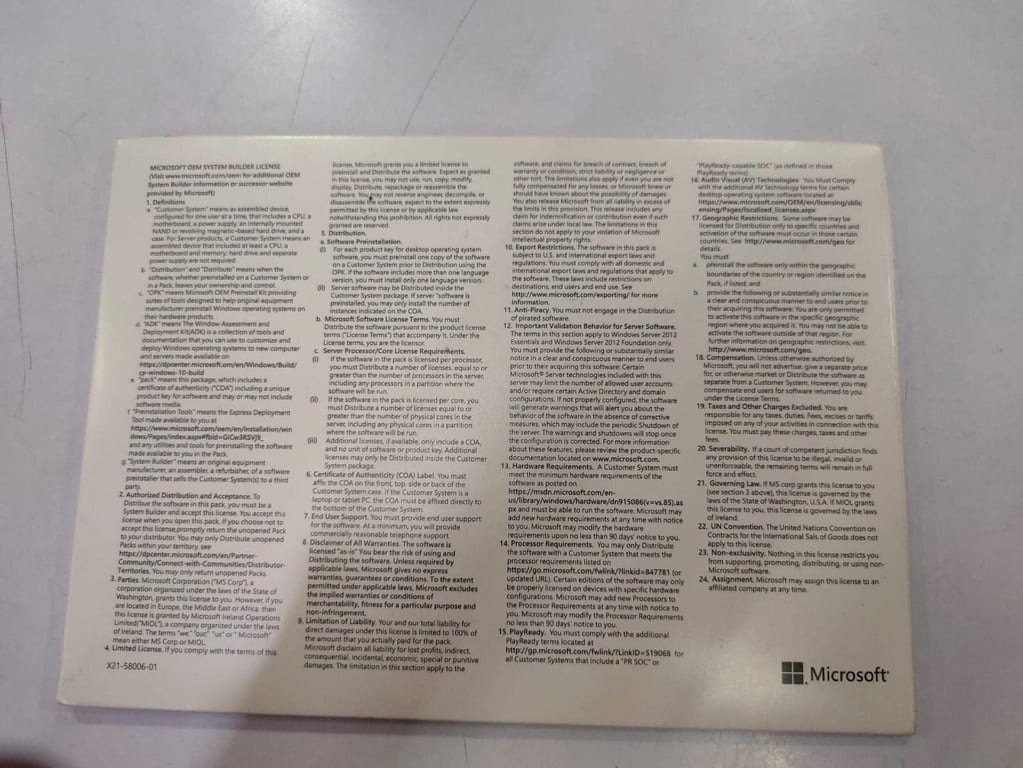 Microsoft Windows 11 Pro Licence OEM DVD - vue 3