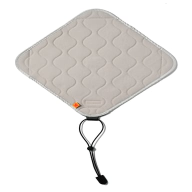 KODAK Camera Wrap M 31x31 cm – Funda Protectora Acolchada para Cámara, Tejido Repelente al Agua, Cierre de Velcro, Compatible con Cámaras Analógicas y Compactas Kodak – Gris