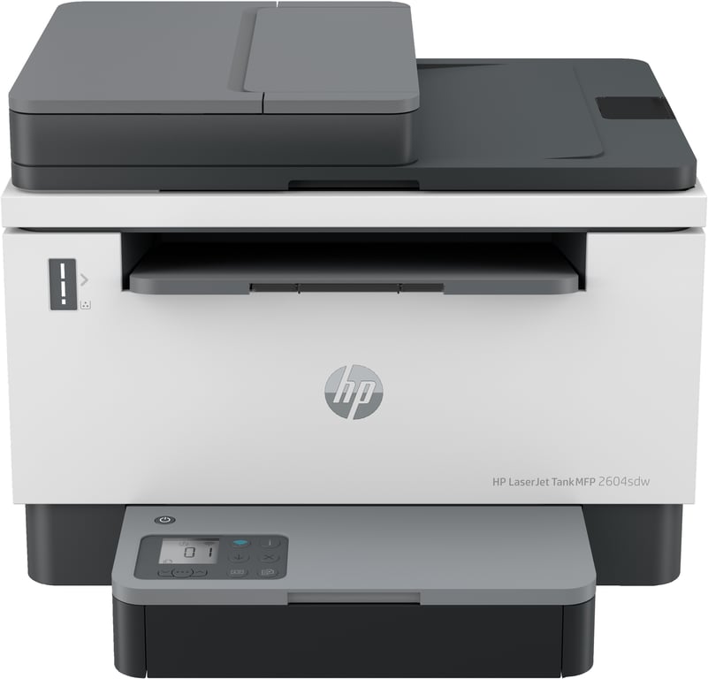 HP Laserjet Tank 2604sdw Imprimante Laser multifonction et Chargeur automatique de documents Photocopie Scan Impression rectoverso automatique A4 HP Smart AirPrint Wifi - vue 3