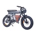 Bicicleta de montaña eléctrica BEZIOR XF006 de 20 pulgadas, bicicleta de cross eléctrica, 1200 W, 48 V, 23,2 Ah, Shimano de 7 velocidades