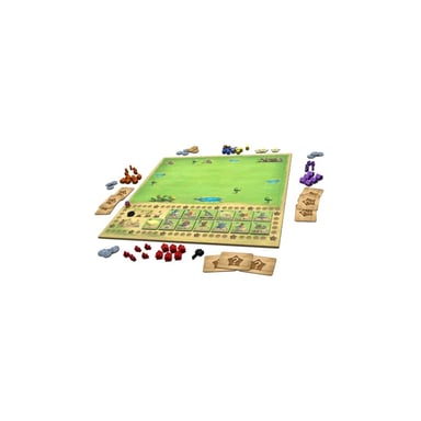 Little Town - Jeu de Stratégie et de Placement d'Ouvriers pour Toute la Famille
