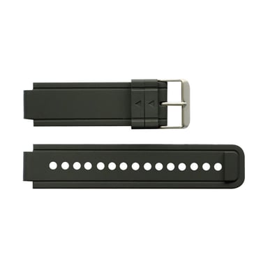 Bracelet de montre Garmin Vivoactive Acetate en silicone - noir