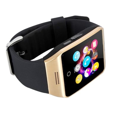 Montre Connectée Android iOs Smartwatch Bluetooth Phone Appels Anti Perte Or + SD 16Go YONIS