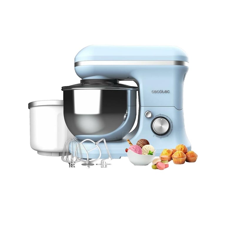 Mélangeur Cecotec Cecomixer Merengue 1200 – 1200 W, Bol Acier Inox 5 L