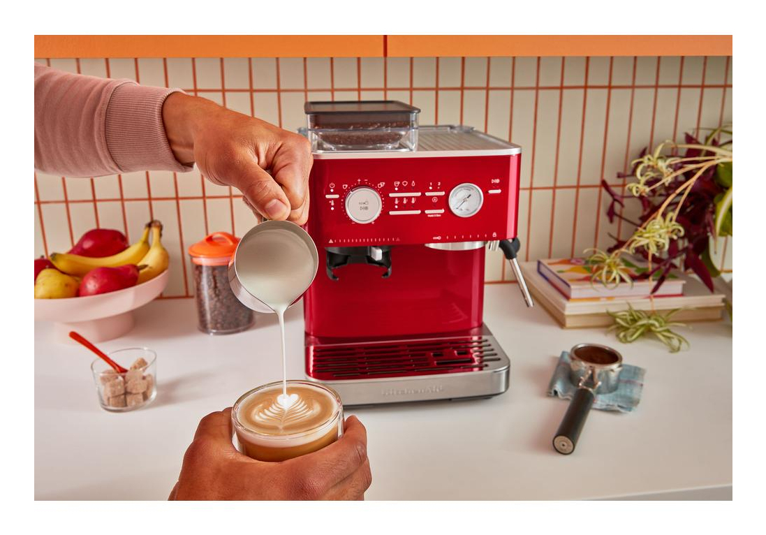 KitchenAid 5KES6551ECA Semi-automatique Machine à expresso 2,5 L - Neuf