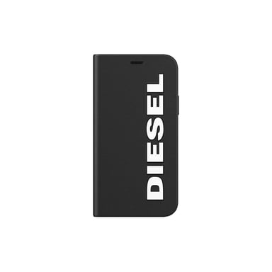 Diesel Funda Folio para iPhone 11 Pro Gama Booklet con ranuras para tarjetas de TPU Negro