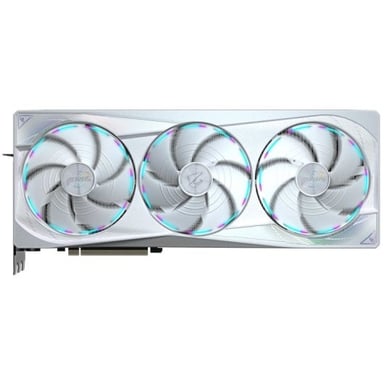 GIGABYTE AORUS GeForce RTX 5080 MASTER ICE 16G Carte Graphique - 16 Go GDDR7, 256 bits, PCI-E 5.0, 2805MHz Core Clock, 3 x DP 2.1a, 1 x HDMI 2.1b, NVIDIA DLSS 4, GV-N5080AORUSM ICE-16GD