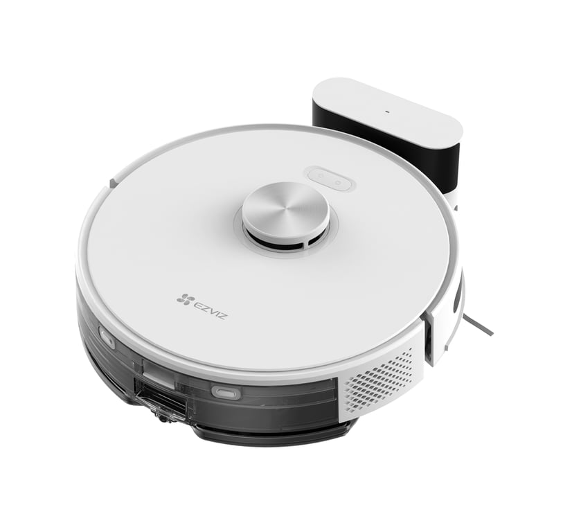 EZVIZ RE5 Aspirateur Robot Laveur Puissance 4000 Pa Navigation LIDAR Évitement d’obstacles Détection des tapis - vue 2