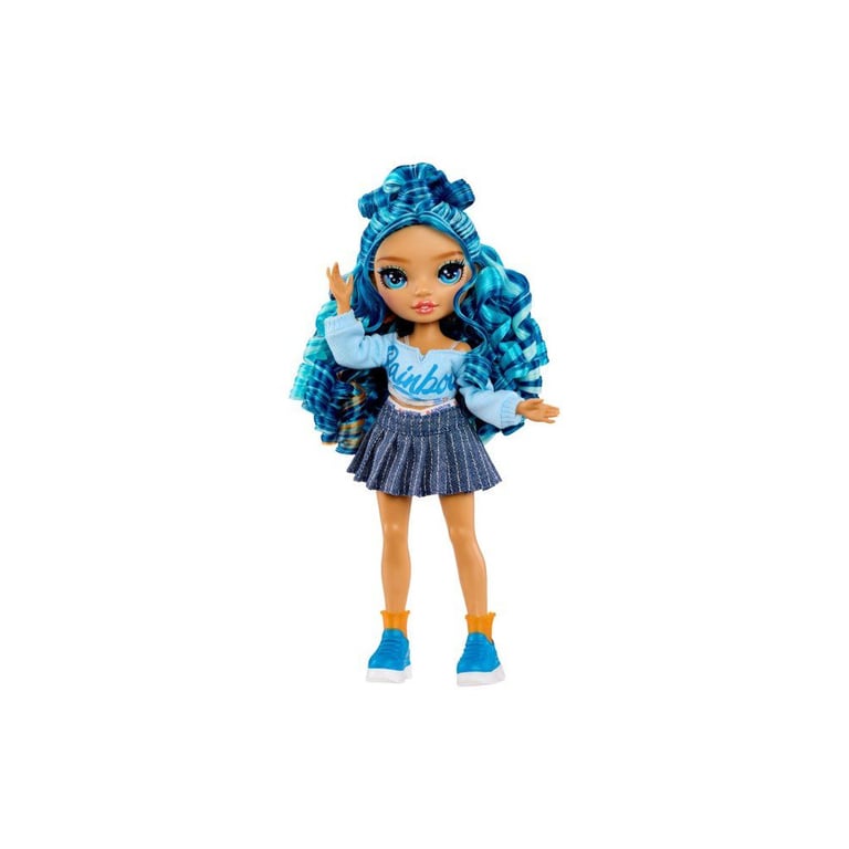 Junior High Babysitters – Skyler Poupée 23 cm Bébé Poussette Couffin Biberon Peigne Tenue et Accessoires - vue 4