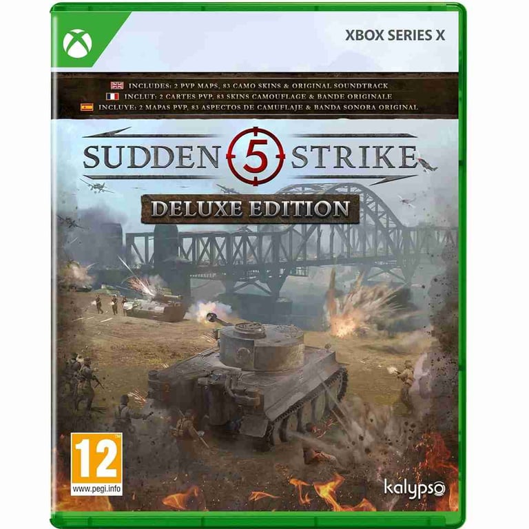 Sudden Strike 5 Deluxe Edition (XBOX SERIE X) - Neuf