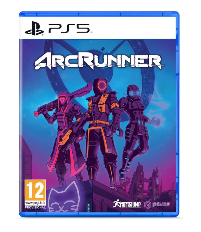 Jeux PS5 PQUBE ArcRunner Action rogue lite Cyberpunk Mode en ligne