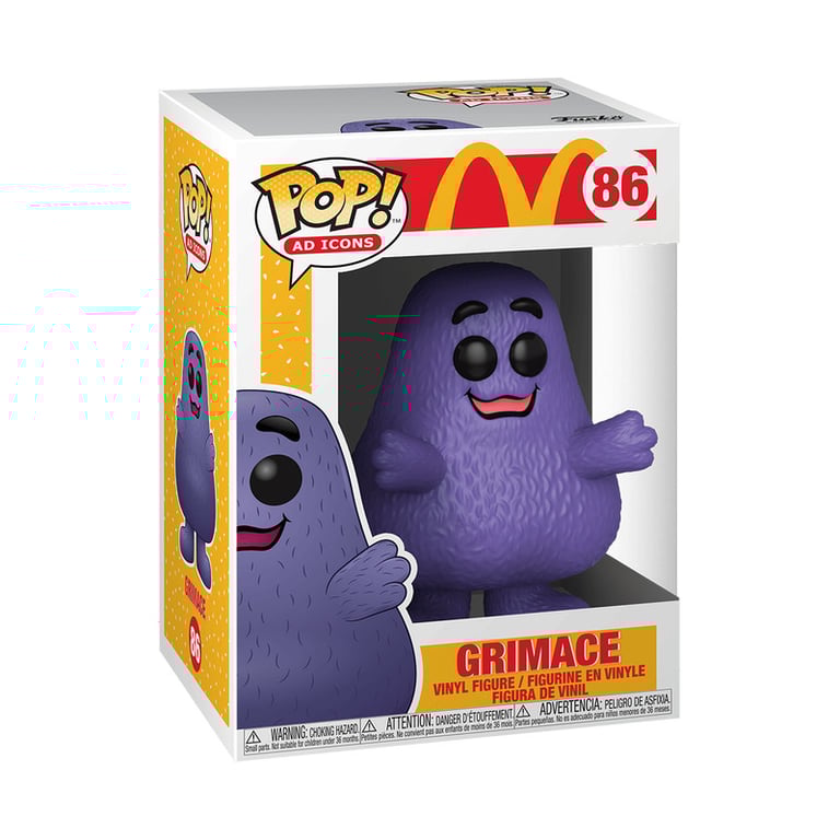 McDonald' Grimace 9 cm - vue 3