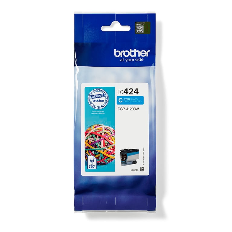 Brother 5x Cartouches Cyan DCP J1200W - vue 2