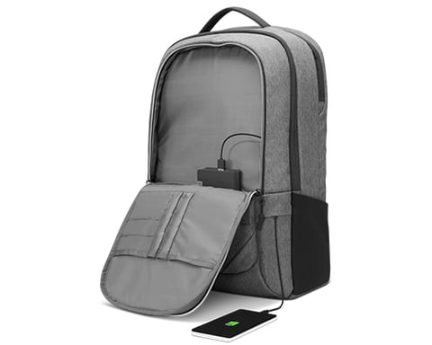 Lenovo 4X40X54260 sacoche d'ordinateurs portables 43,9 cm (17.3'') Sac à dos Charbon de bois, Gris