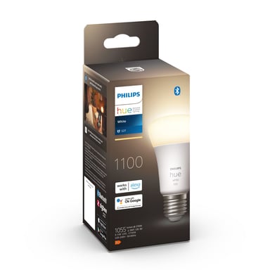 Philips Huew lampadina intelligente 9,5W A60 E27 Eu luce bianca
