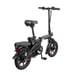Bicicleta Eléctrica DYU A5 14'' - Motor 350W Batería 48V7.5Ah Alcance 40KM Frenos de Disco - Negro