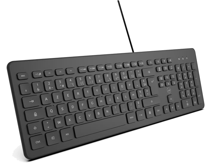 MOBILITY LAB ML304250 - Clavier PC Business Filaire avec 2 hub USB integre - Noir