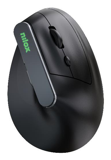 Souris Nilox NXMOEVR01B – USB Type-C Optique 1600 DPI, 6 Boutons RGB