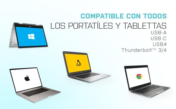 Adattatore Ethernet USB-C/USB-A 2,5Gbps di i-tec Metal