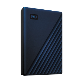 Western Digital My Passport for Mac disque dur externe 4 To Bleu - vue 4