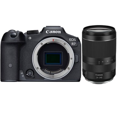 Appareil photo hybride Canon EOS R7 + RF 24-240mm F4-6.3 IS USM + Ebook ''20 astuces pour des images qui claquent''