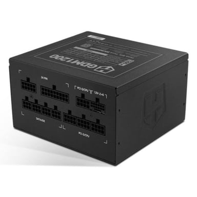 Fuente de Alimentacion Nox 1200W 80 Plus Gold Hummer GDM Modular ATX 3.1 PCIe 5.1