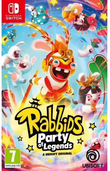 Les Lapins Cretins: Party Of Legends Jeu Switch