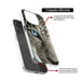 Funda de silicona - Compatible con Samsung Galaxy S22 Plus - diseño oeil de leopard