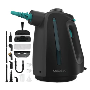 Cecotec 00644 nettoyeur vapeur Nettoyeur vapeur portable 0,55 L 1350 W Noir, Bleu