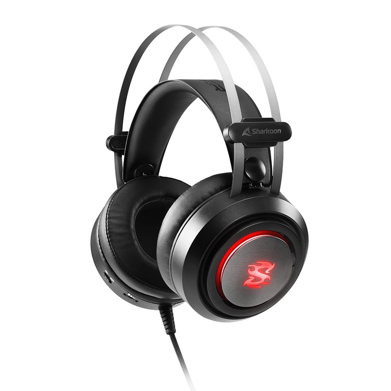 Casque Sharkoon Skiller SGH30 – Filaire, Son Surround 7.1, Micro Réglable - vue 4