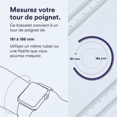 Bracelet Solo tressé pour Apple Watch | 38/40/41/42 mm - Taille 9 - Sunshine