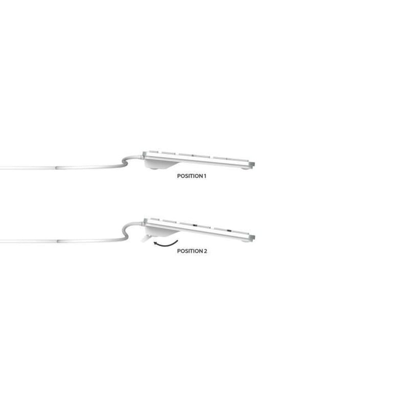 Clavier Filaire Mobility Lab Design Touch Mac ML300368 – Compatible OS X, Ultra Plat - vue 4