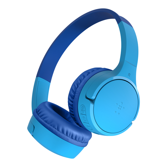 Belkin SoundForm Mini Casque Sans fil Arceau Appels/Musique USB Type-C Bleu - Neuf