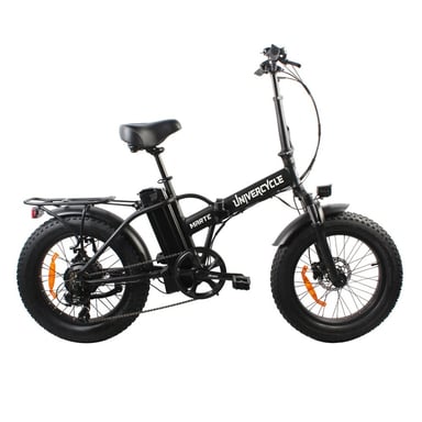 Vélo électrique Univercycle B3 Marte 20'' à gros pneus – Batterie 48 V 13 Ah, moteur 250 W – Noir