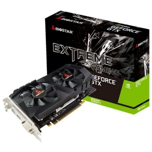 Biostar GeForce GTX1050Ti NVIDIA GeForce GTX 1050 Ti 4 Go GDDR5 Neuf - vue 3