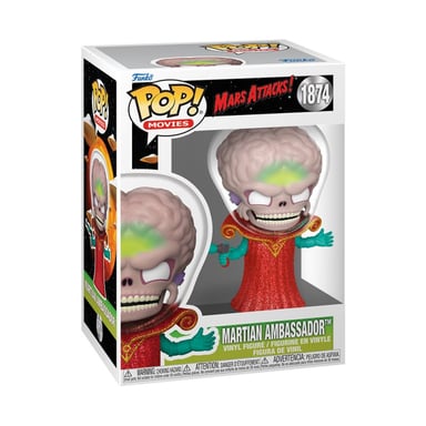 Figurine Funko Pop Movies Mars Attacks Martian Ambassador™
