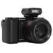 AGFA PHOTO Realishot C130 - Fotocamera digitale compatta, sensore CMOS, LCD touch panel da 2,8'', stabilizzazione dell'immagine, messa a fuoco automatica, memoria SD esterna, batteria ricaricabile - Nero