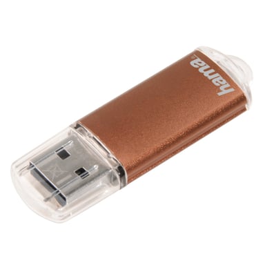 Unidad flash USB ''Laeta'', USB 2.0, 32 GB, 10 MB/s, bronce