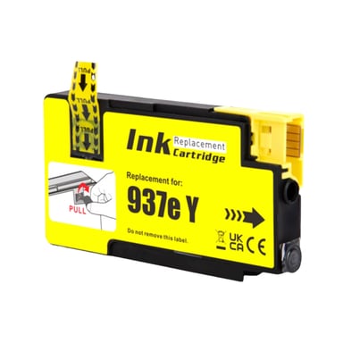 Cartuccia compatibile HP 937e XL gialla - Sostituisce i modelli 4S6W8NE/4S6W4NE