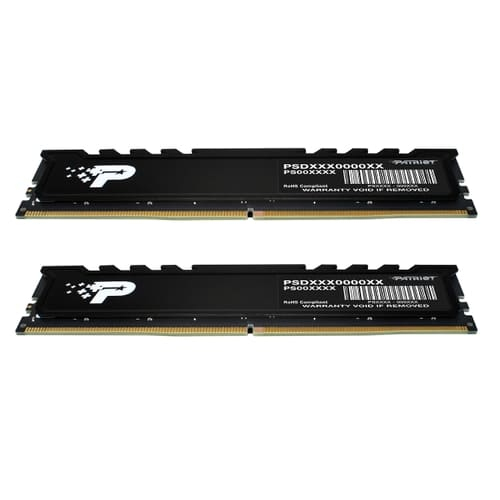 Patriot DDR5 2x16GB 5600MHz SIGNATURE PREMIUM KIT 2 x 5600 MHz RAM DDR5 DIMM Mémoire vive - vue 2