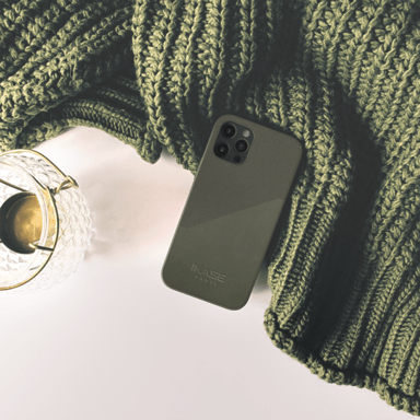 Custodia Origami Duo per Apple iPhone 12 Pro Max, verde mimetico