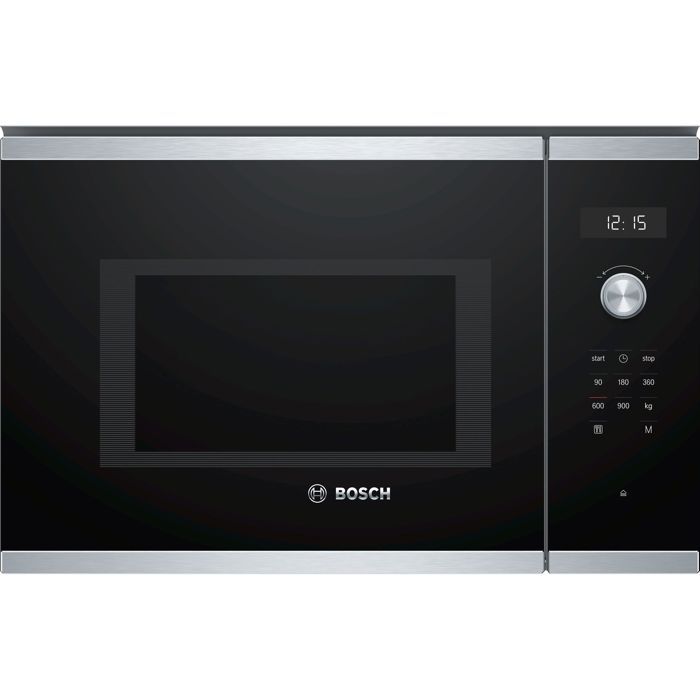 Bosch BFL554MS0 Série 6 Micro ondes intégrable 59 x 38 cm 25 litres Inox - vue 5