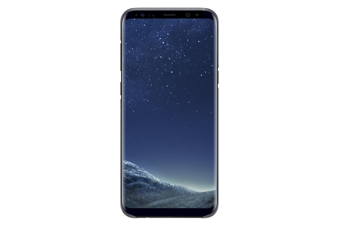 Samsung S8 Edge Clear Cover Or - vue 4
