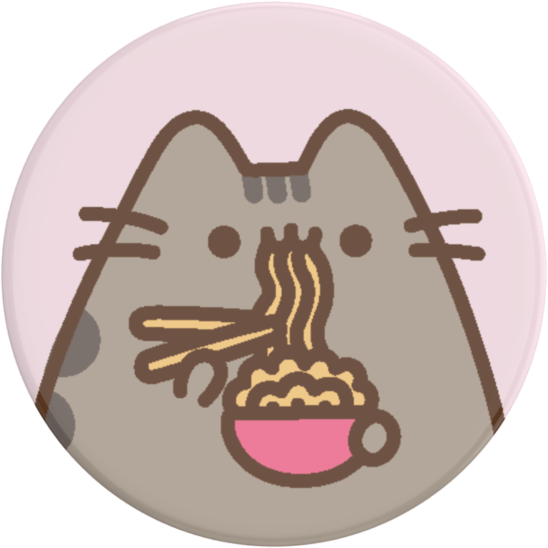 PopSockets Grip Pusheen Ramen pink