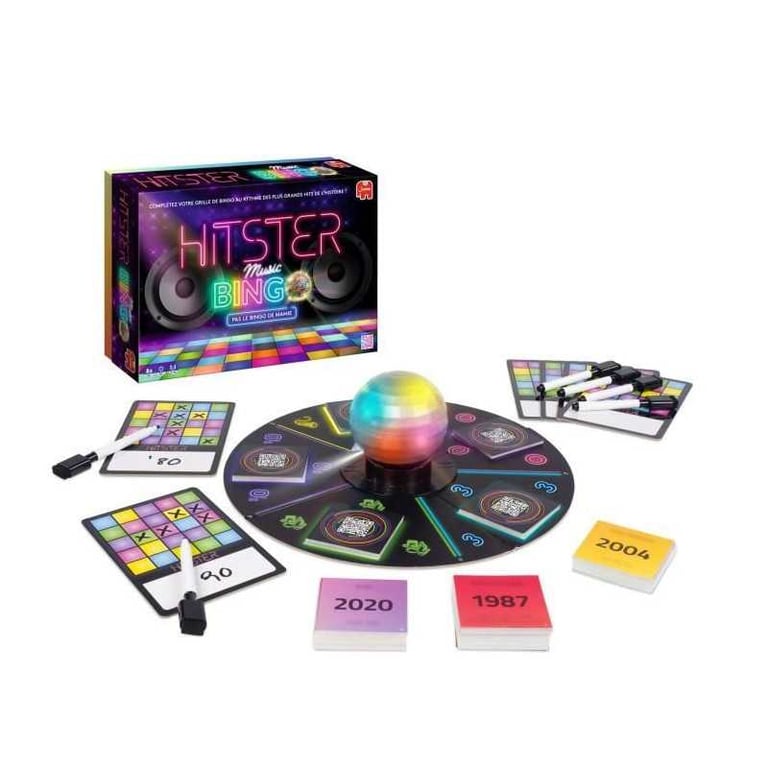 Jeu d'ambiance Dujardin 1130100384dujardin – HITSTER BINGO, 100 ans de hits - vue 4